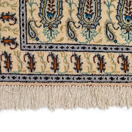 HANDMADE PERSIAN KASHAN CARPET 3,71x2,72