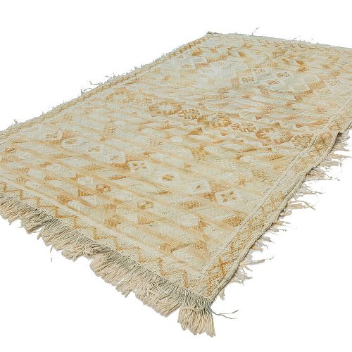 HANDMADE MAROCCIAN KILIM SILK ANTIQUE 1,42x0,95