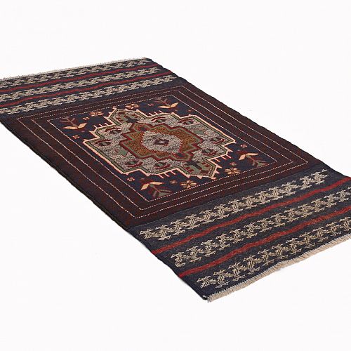 HANDMADE CARPET AFGANIAN BALOCH 1,38x0,80