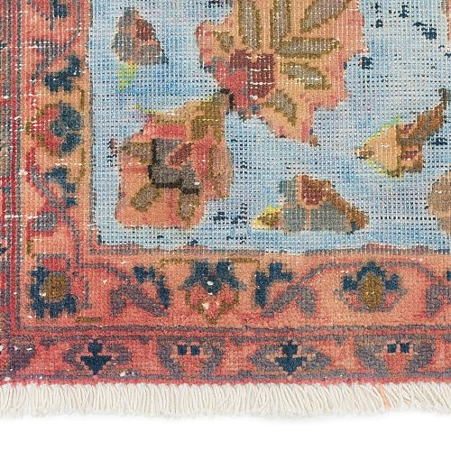 HANDMADE PERSIAN CARPET VINTAGE KASHAN 3,16x2,13