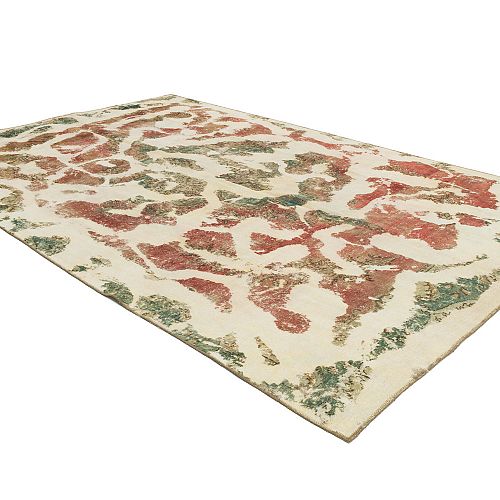 HANDMADE CARPET VINTAGE TABRIZ 3,67X2,44