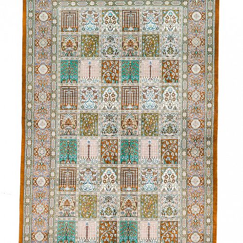 HANDMADE CARPET GOM SILK 1,60X0,99 COLLECTIVE SAKIBA