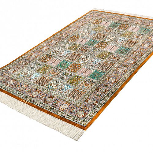 HANDMADE CARPET GOM SILK 1,60X0,99 COLLECTIVE SAKIBA