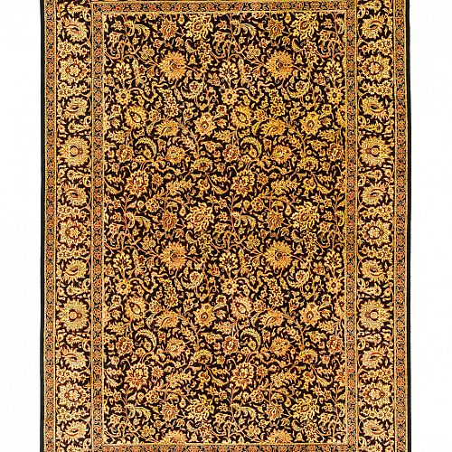 HANDMADE CARPET GOM SILK 2,00X1,26 SIGNED BY MOHAMADI