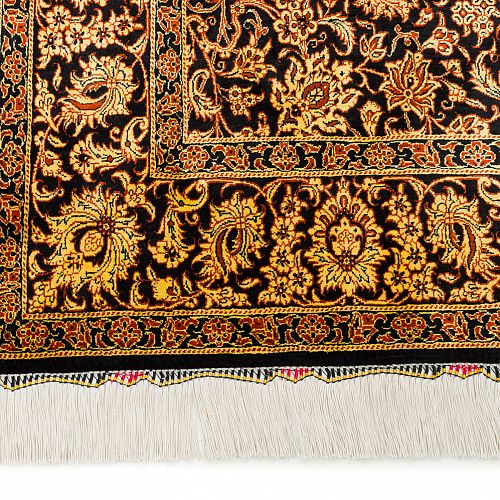 HANDMADE CARPET GOM SILK 2,00X1,26 SIGNED BY MOHAMADI