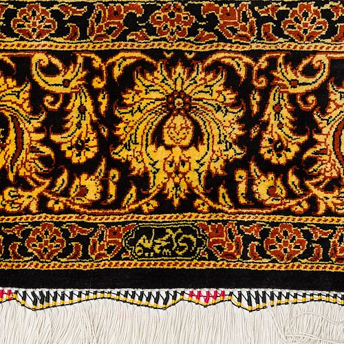 HANDMADE GOM SILK CARPET 2,00X1,26 SIGNED BY MOHAMADI