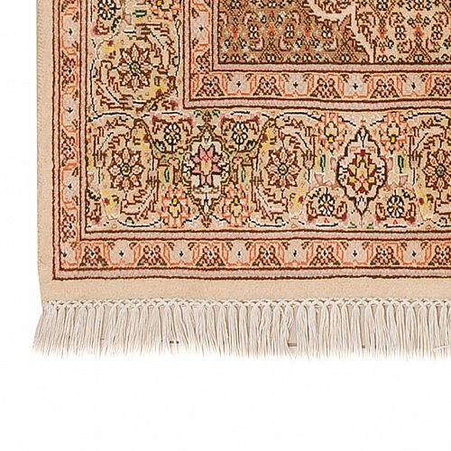 HANDMADE PERSIAN TABRIZ WOOL-SILK 2,05X1,51