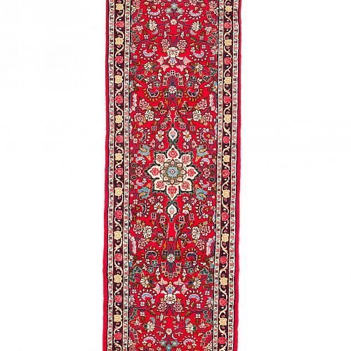 HANDMADE PERSIAN HAMEDAN CARPET 3,00X0,86