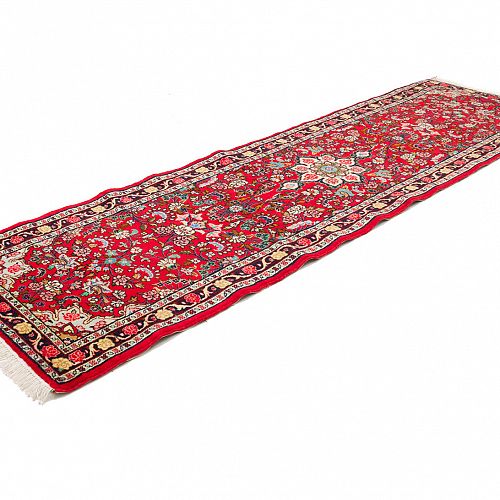 HANDMADE PERSIAN HAMEDAN CARPET 3,00X0,86