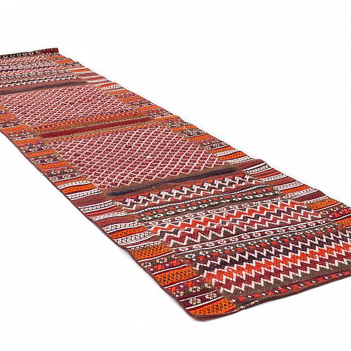 HANDMADE CARPET GHASHQHAI-KILIM  3,02X0,82