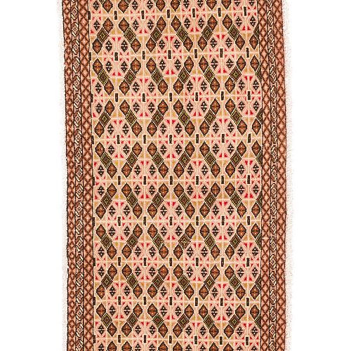 HANDMADE CARPET PERSIAN TORKAMAN 1,30X0,63