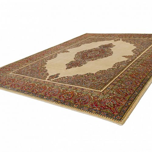 HANDMADE PERSIAN KERMAN CARPET 4,20X3,07 SPECIAL