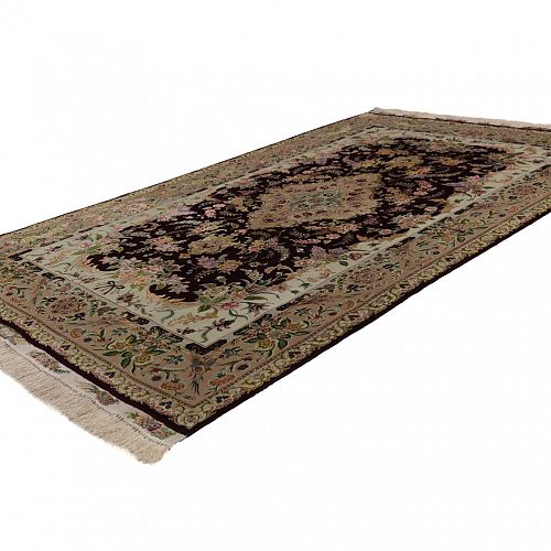 HANDMADE CARPET TABRIZ 70 RAJ WOOL-SILK 2,92X1,77 COLLECTIVE (SET OF 2 PIECES)