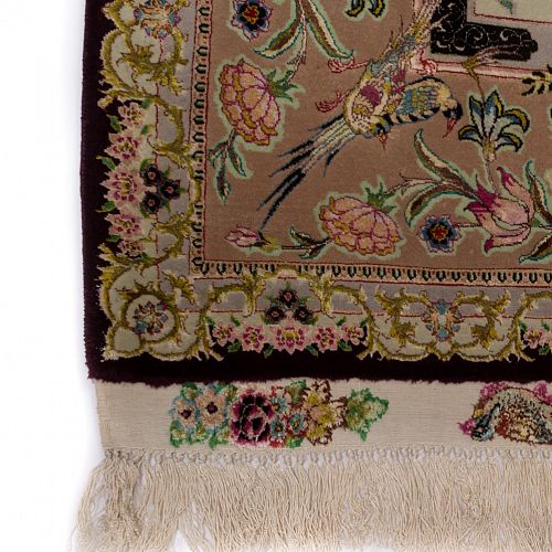 HANDMADE CARPET TABRIZ 70 RAJ WOOL-SILK 2,92X1,77 COLLECTIVE (SET OF 2 PIECES)