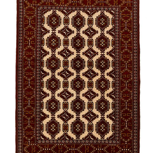 HANDMADE PERSIAN TORKAMAN CARPET 1,73X1,05