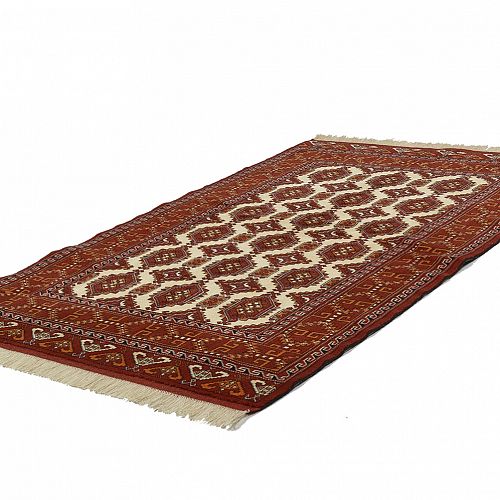 HANDMADE PERSIAN TORKAMAN CARPET 1,73X1,05