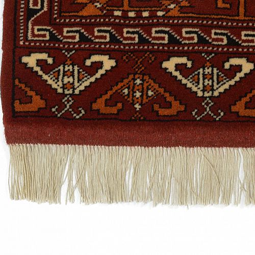 HANDMADE PERSIAN TORKAMAN CARPET 1,73X1,05