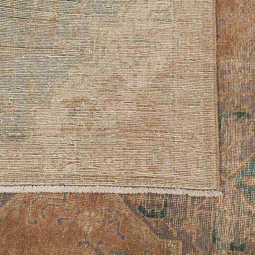HANDMADE PERSIAN VINTAGE TABRIZ CARPET 3,38X2,33