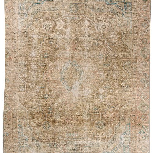 ΧΕΙΡΟΠΟΙΗΤΟ ΧΑΛΙ VINTAGE TABRIZ ΠΕΡΣΙΚΟ 3,41X2,56