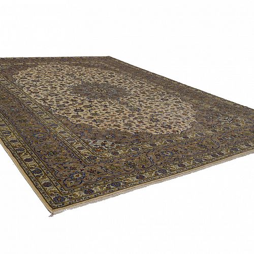 HANDMADE CARPET KASHAN 4,04X2,98 COLLECTIVE