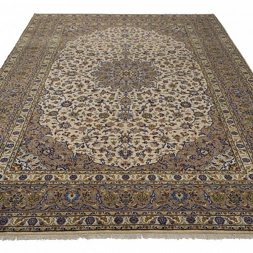 HANDMADE CARPET KASHAN 4,04X2,98 COLLECTIVE