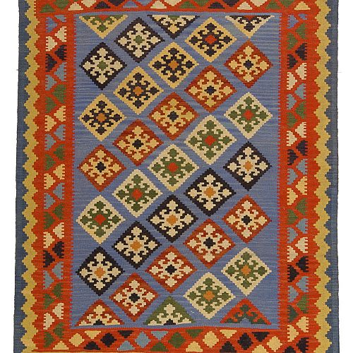 HANDMADE PERSIAN KILIM GHASHGHAEI 1,95X1,62