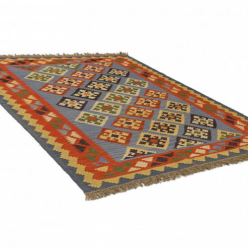 HANDMADE PERSIAN KILIM GHASHGHAEI 1,95X1,62