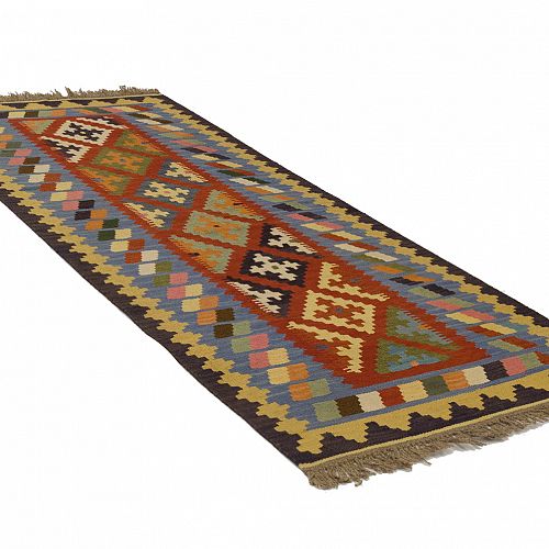 HANDMADE PERSIAN KILIM GHASHGHAEI 1,95X0,83