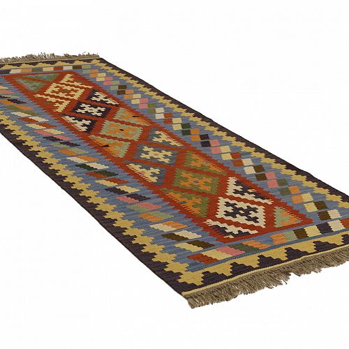 HANDMADE PERSIAN KILIM GHASHGHAEI 1,95X0,83