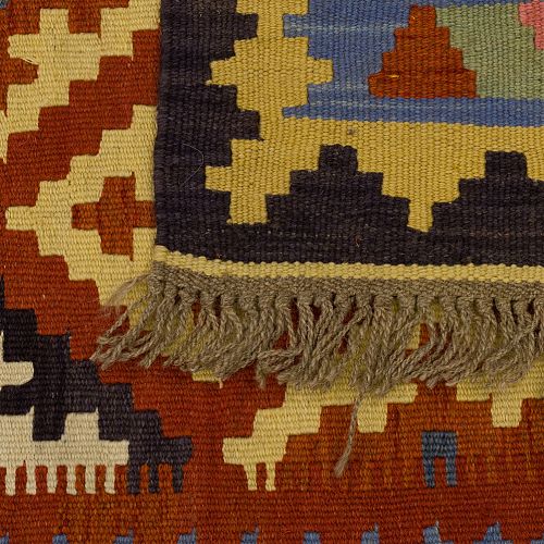 HANDMADE PERSIAN KILIM GHASHGHAEI 1,95X0,83