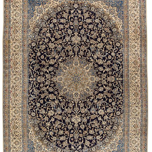 HANDMADE CARPET NAIN HABIBIAN SILK 4,52X3,13