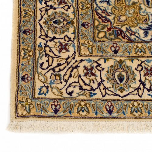 HANDMADE CARPET NAIN WOOL-SILK 2,97X2,00