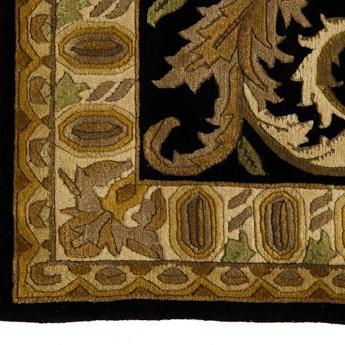 HANDMADE INDIAN OUBLE-KNOT CARPET 2,73X1,82
