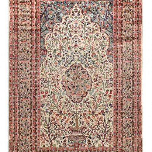 HANDMADE CARPET FARAHAN WOOL-SILK 2,83X1,85