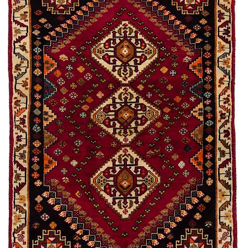 ΧΕΙΡΟΠΟΙΗΤO ΧΑΛΙ SHIRAZ ΠΕΡΣΙΚΟ 1,45X1,07 ΕΞΑΙΡΕΤΙΚΟ