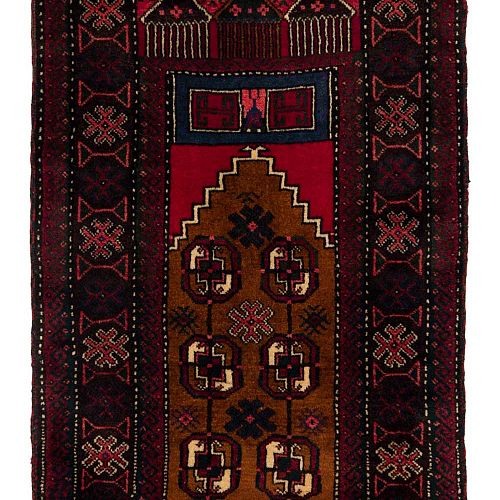 HANDMADE CARPET PERSIAN BALOCH 1,22X0,75