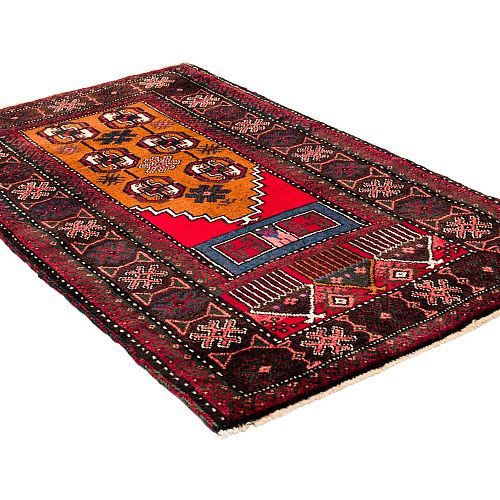 HANDMADE CARPET PERSIAN BALOCH 1,22X0,75