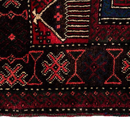 HANDMADE CARPET PERSIAN BALOCH 1,22X0,75