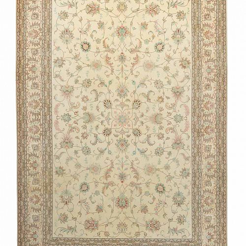 HANDMADE CARPET TABRIZ 50 RAJ WOOL-SILK 3,04X2,02