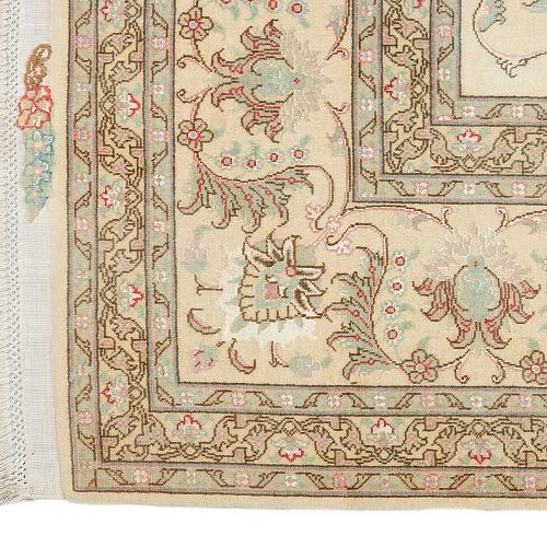 HANDMADE CARPET TABRIZ 50 RAJ WOOL-SILK 3,04X2,02