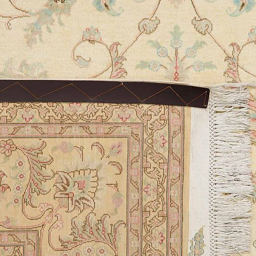 HANDMADE CARPET TABRIZ 50 RAJ WOOL-SILK 3,04X2,02