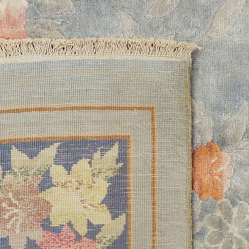 HANDMADE CHINESE SILK ANTIQUE CARPET 3,35X2,51
