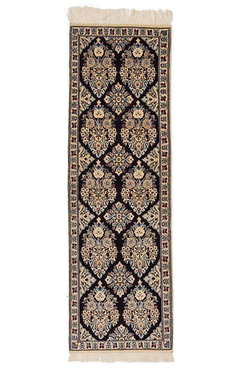 HANDMADE CARPET NAIN 6La WOOL-SILK 1,53X0,48 (SET)