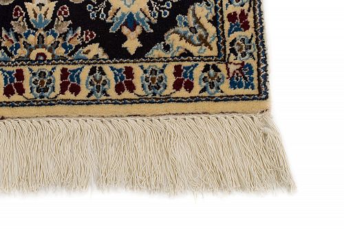 HANDMADE CARPET NAIN 6La WOOL-SILK 1,53X0,48 (SET)