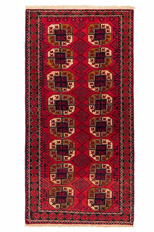 HANDMADE CARPET PERSIAN BALOCH 1,80X0,92