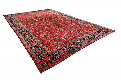 HANDMADE CARPET SAROUGH ANTIQUE 4,00X3,00