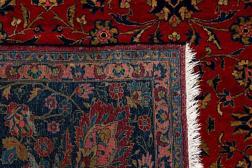 HANDMADE CARPET SAROUGH ANTIQUE 4,00X3,00