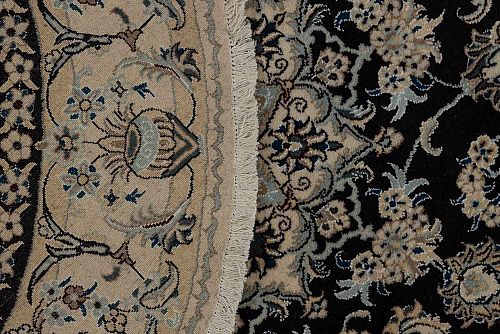 HANDMADE CARPET PERSIAN NAIN 1,92X1,92 WOOL-SILK