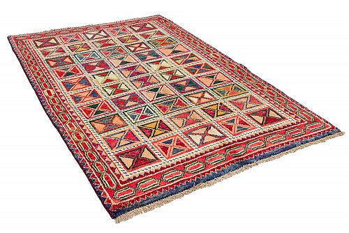 KILIM I BËRË ME DORË SHIRAZ 1,70X1,21