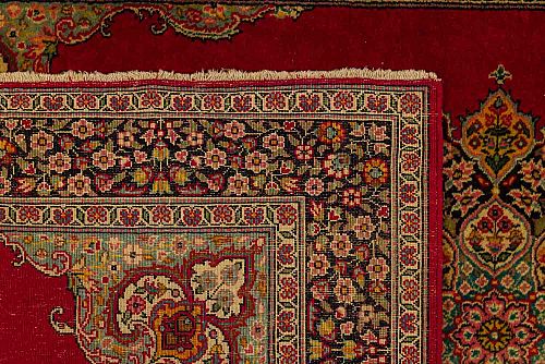 HANDMADE PERSIAN KERMAN ANTIQUE CARPET 1,56X0,92